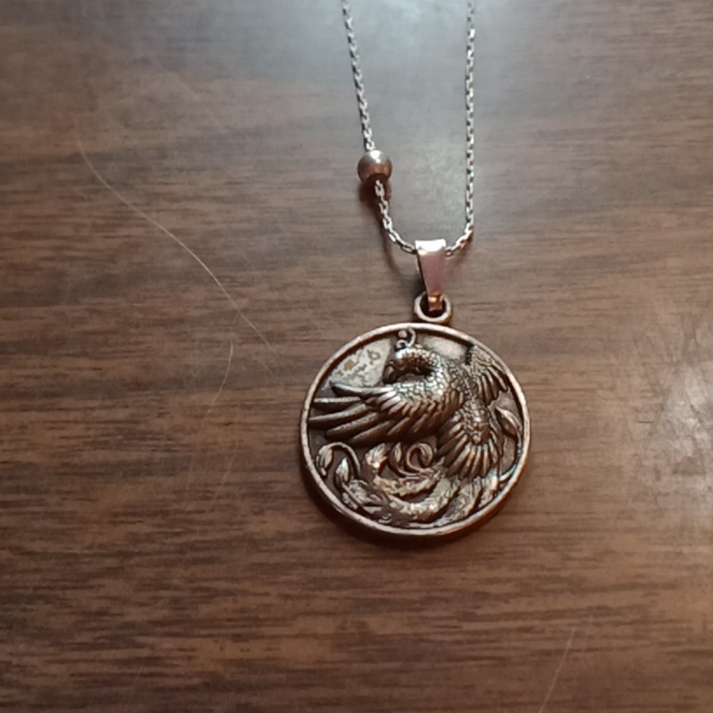 Alex and Ani Phoenix adjustable neckace